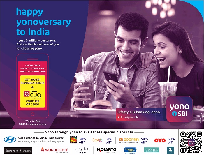 India Desire : SBI Yono App Offer : Get Free 200 SBI Rewards Points & Rs 200 Tata Cliq Voucher On Installing SBI Yono